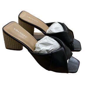 Lisa Vicky Sandals Size 10 Impress V Black Sheep Nappa